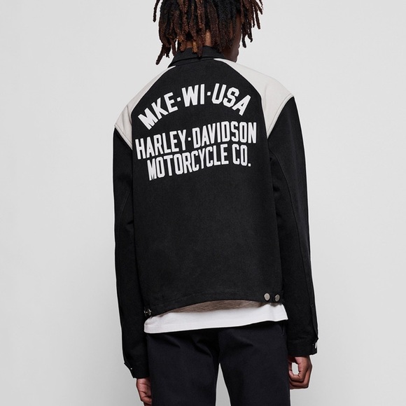 Harley Davidson MKE TWILL WORKWEAR JACKET NWOT - Picture 1 of 5